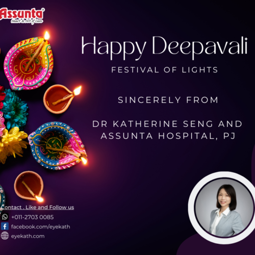 1 π Wishing a Sparkling Deepavali and Happy Holidays to our Assunta Hospital PJ Community! π
